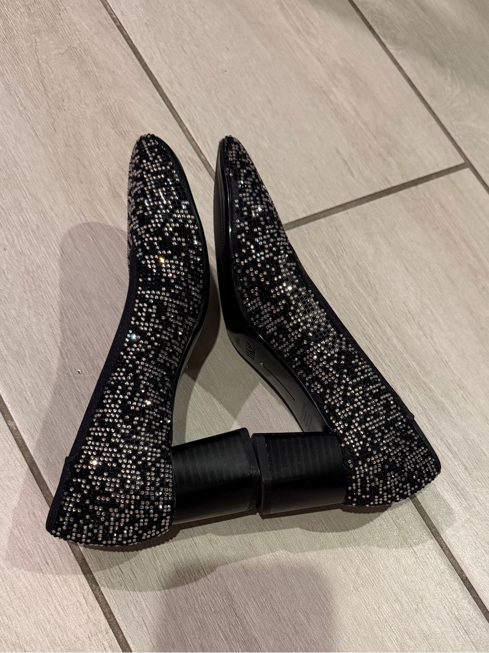 ZARA Rhinestone heel - Picture 8 of 14
